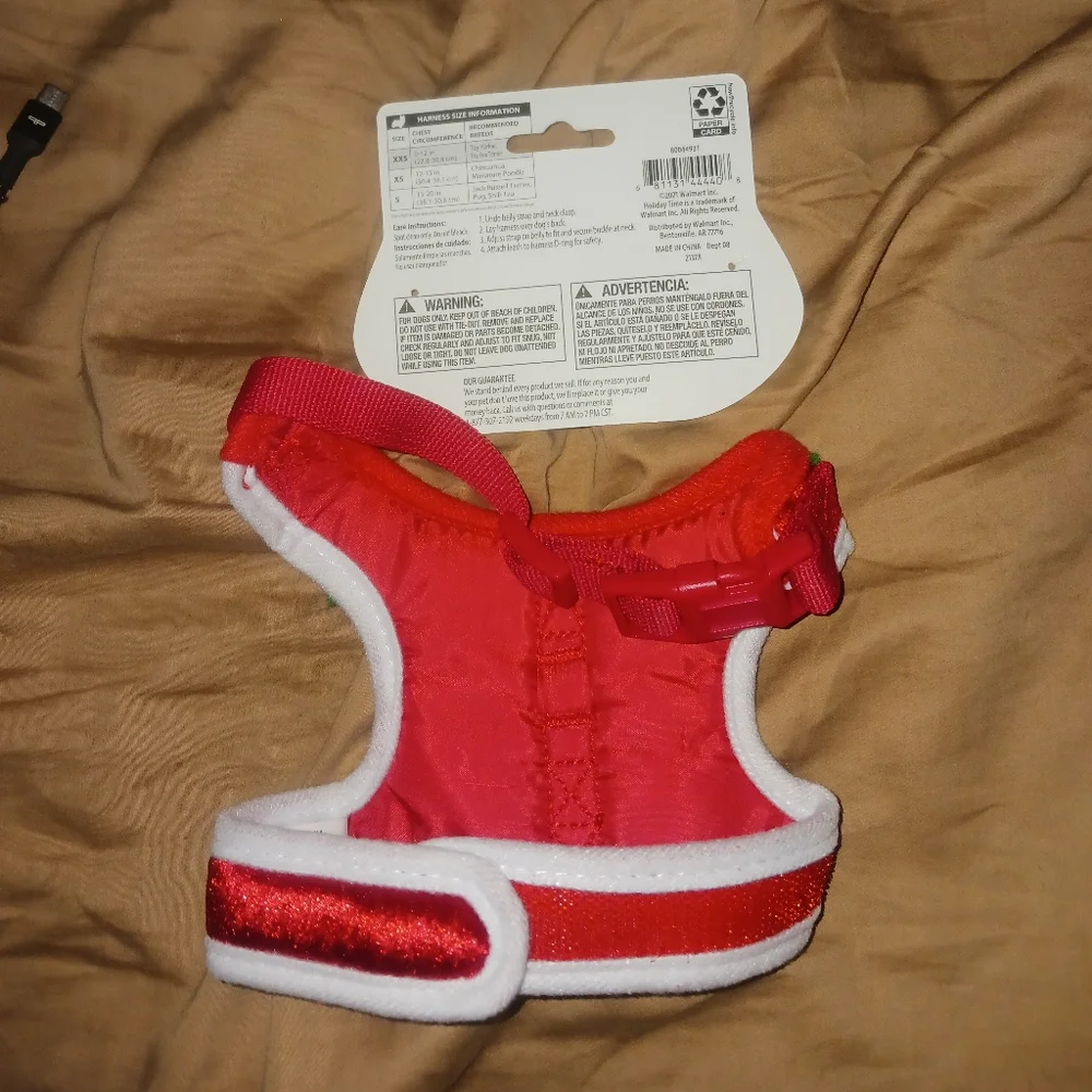 Dog Christmas Harness - Picture 2 of 2